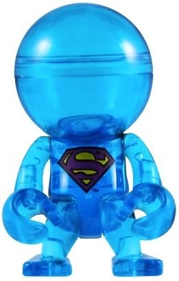 Superman figure by Dc Comics, produced by Play Imaginative. Front view.