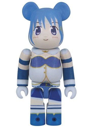 Sayaka Miki Be@rbrick 100% figure, produced by Medicom Toy. Front view.