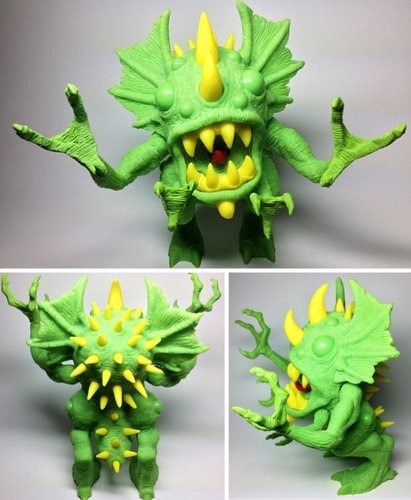The Devastator figure by Ultimate Skull And Cobra, produced by Ultimate Skull And Cobra. Front view.