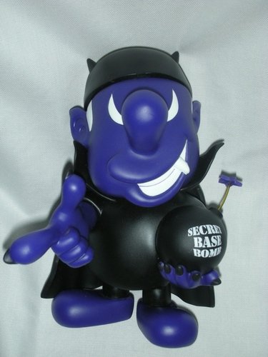 L Size Devil Bomber - Purple figure by Twim, produced by Twim. Front view.