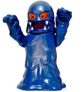Damnedron - Blue figure by Rumble Monsters, produced by Rumble Monsters. Front view.