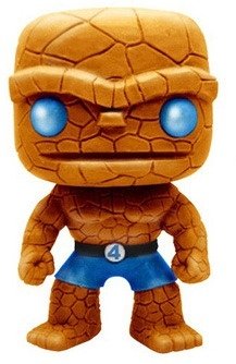 The Thing  figure by Marvel, produced by Funko. Front view.
