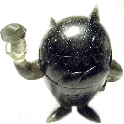 Cosmic Diablo  figure by Robbie Busch (Mcboing Boing) , produced by Argonaut Resins. Front view.