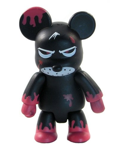 Jack Black and Red figure by Frank Kozik, produced by Toy2R. Front view.