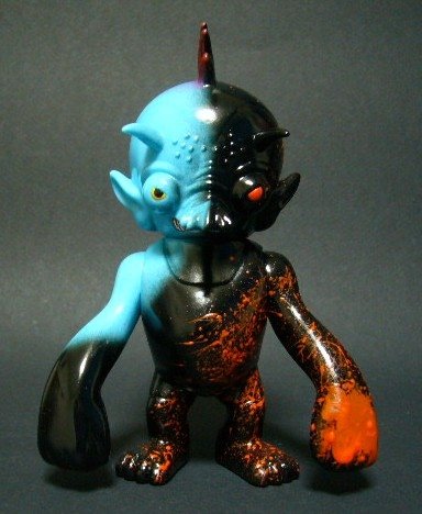 Undead Chicken Fever  figure, produced by Sindbad Toy. Front view.