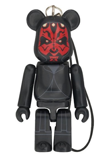 Darth Maul Be@rbrick 70%  figure by Lucasfilm Ltd., produced by Medicom Toy. Front view.