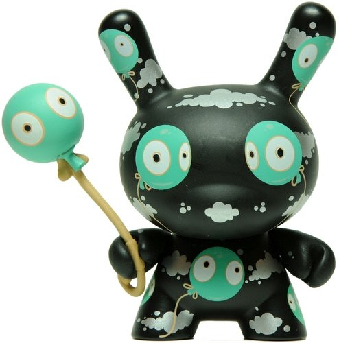 Wiggle Land (Chase) figure by Tara Mcpherson, produced by Kidrobot. Front view.
