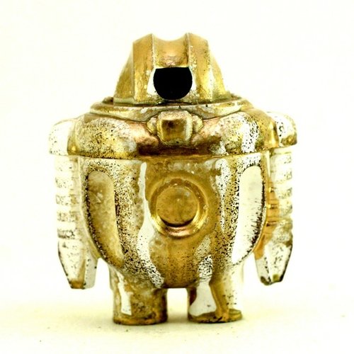 Liquid Gold Sprog E  figure by Cris Rose. Front view.
