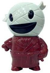 Pocket Invisiboy figure by Brian Flynn, produced by Super7. Front view.