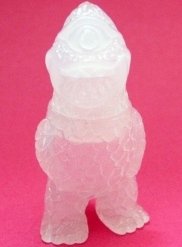 Micro Zagoran - Milky-Clear  figure, produced by Gargamel. Front view.