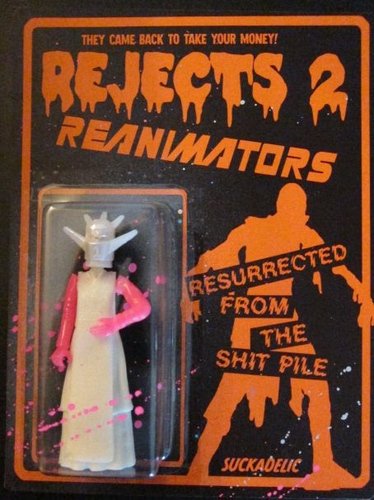 Rejects 2: Reanimators (Stevecicle) figure by Sucklord, produced by Suckadelic. Front view.