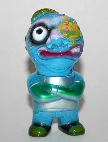Mad Boy figure, produced by Popsoda. Front view.