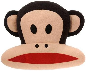 Classic Julius figure by Paul Frank, produced by Fiesta Toy. Front view.