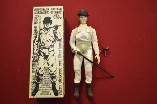 Clockwork Orange Alex Doll figure, produced by Crm Toys. Front view.