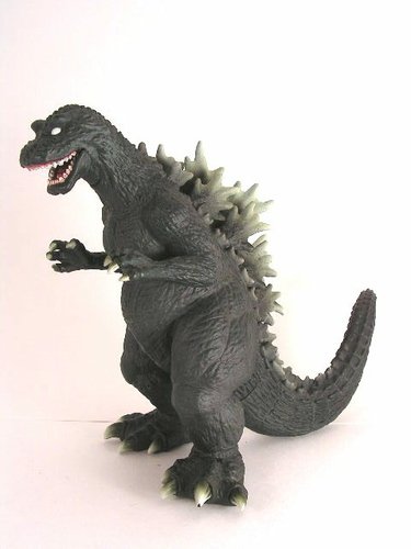 GMK Godzilla figure, produced by X Plus. Front view.
