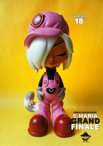 Soopa Maria 18 - Grand Finale Warhol figure by Erick Scarecrow, produced by Esc-Toy. Front view.