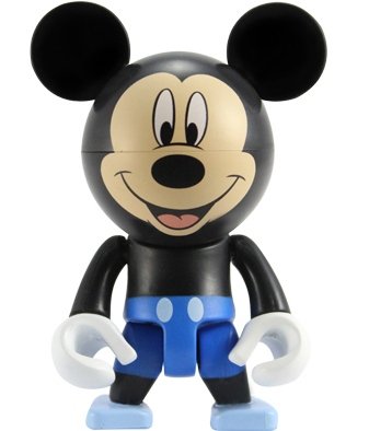 Mickey Mouse Trexi (Blue) figure by Disney, produced by Play Imaginative. Front view.