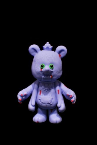 Bearby Mini Zombie figure by T9G, produced by Intheyellow. Front view.