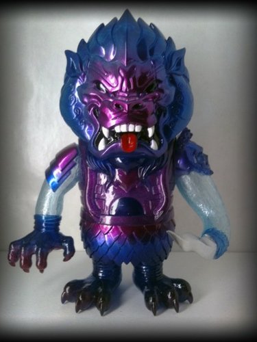Custom Mongolion figure by Topheroy. Front view.