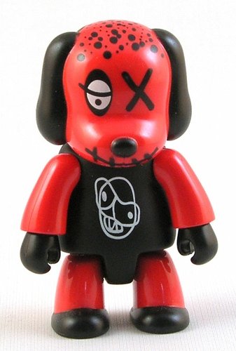 Ewos Angry Dog S figure by Ewos, produced by Toy2R. Front view.