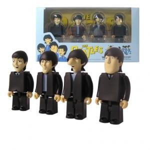 The Beatles Kubrick - 100%  figure, produced by Medicom Toy. Front view.