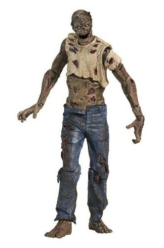 Zombie Lurker figure by Todd Mcfarlane, produced by Mcfarlane Toys. Front view.