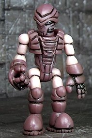 Standard Exellis (Founders Version) figure, produced by Onell Design. Front view.