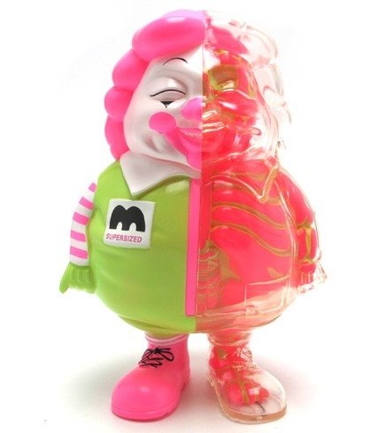 X-Ray MC Supersized - 6th Edition figure by Ron English, produced by Secret Base. Front view.