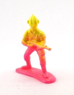 Ultra-Grunt - Pink and Yellow Custom Figure figure by Bebop Designs, produced by Bebop Designs. Front view.