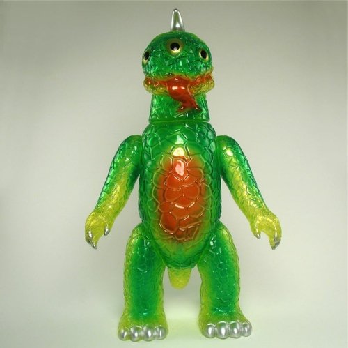 Miborah - Clear Yellow, Clear Green, Clear Red figure by Kiyoka Ikeda. Front view.