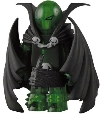 Necroplasm Spawn figure by Todd Mcfarlane, produced by Medicom Toy. Front view.