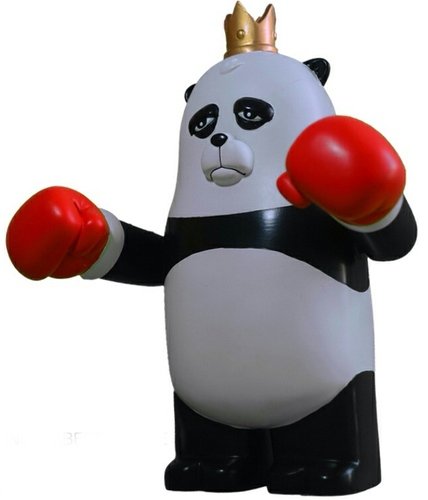 Panda Champ - MSX Toy Gallery Excl. figure by Jc Rivera, produced by Pobber. Front view.
