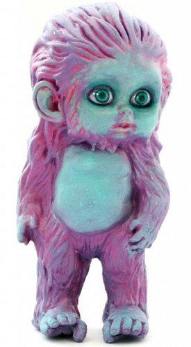 Little Bigfoot figure by Ron English. Front view.