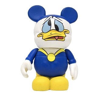 Early To Bed Donald Duck figure by Eric Caszatt, produced by Disney. Front view.