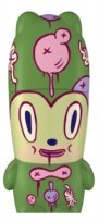 MODman Mimobot figure by Gary Baseman, produced by Mimoco. Front view.