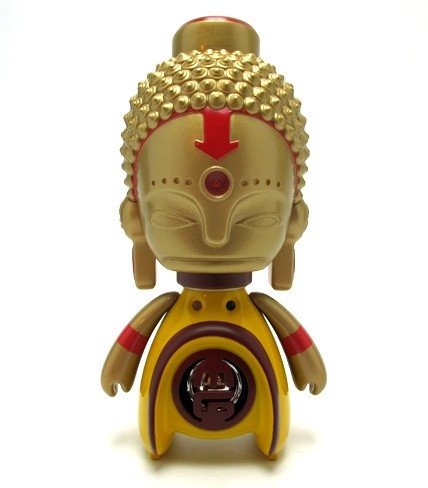 Asia MiniGod  figure by Marka27, produced by Bic Plastics. Front view.