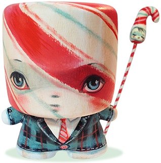 Candycane Marshall No. 6 figure by 64 Colors. Front view.