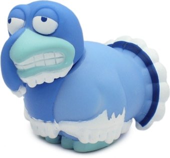 The Cold Turkey  figure by Hiroshi Yoshii, produced by Running Press Miniature Editions. Front view.