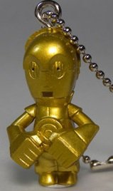 C3po figure by Touma, produced by Takaratomy. Front view.