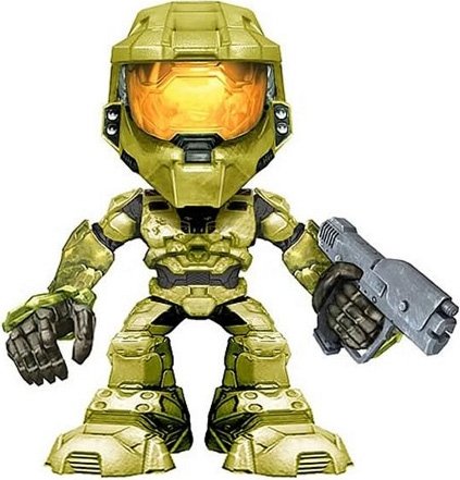 Halo Master Chief - Funko Force figure, produced by Funko. Front view.