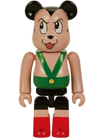 Comic Cue Vol.101 Special Issue Of Be@rbrick figure, produced by Medicom Toy. Front view.