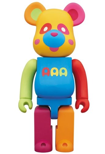AAA Be@rbrick 400% figure, produced by Medicom Toy. Front view.