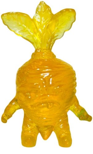 Lemon Baby Deadbeet figure by Scott Tolleson, produced by October Toys. Front view.