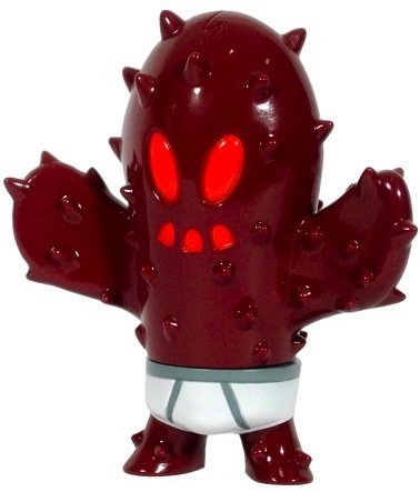 Little Prick figure by Brian Flynn, produced by Super7. Front view.