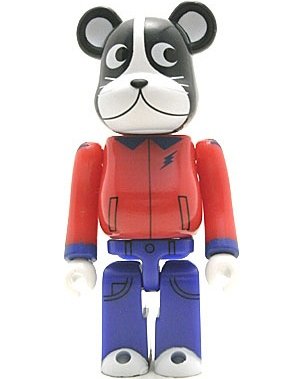 Do As Infinity Be@rbrick 100% figure, produced by Medicom Toy. Front view.