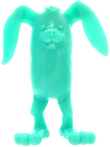 Bunnywith...um…Nothing? figure by Alex Pardee, produced by October Toys. Front view.