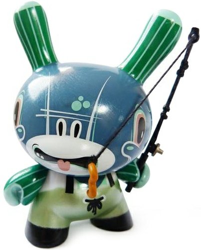 The Selfish  figure by Sergio Mancini, produced by Kidrobot. Front view.