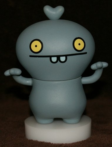 Uglydoll Babo figure by David Horvath X Sun-Min Kim, produced by Critterbox. Front view.