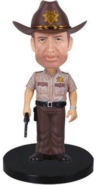 The Walking Dead - Rick Grimes figure by Funko, produced by Funko. Front view.