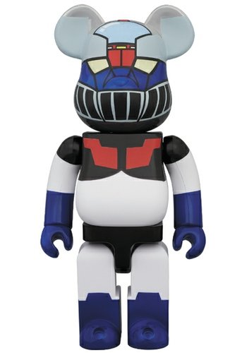 Mazinger Z Be@rbrick 400% figure, produced by Medicom Toy. Front view.